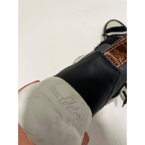 Sam Edelman Women's Black & White Striped‎ Sneakers Size 8M EUR 38 - Picture 8 of 15